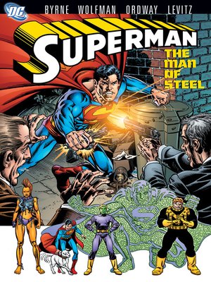 cover image of Superman: The Man of Steel, Volume 4